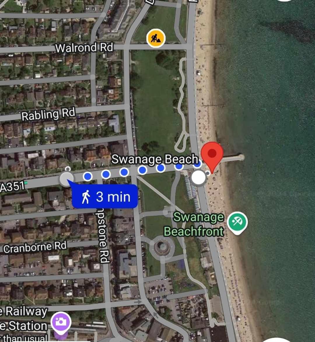 Hightide - 2 Bed With Parking, Balcony & Sea View. Apartman Swanage Szoba fotó