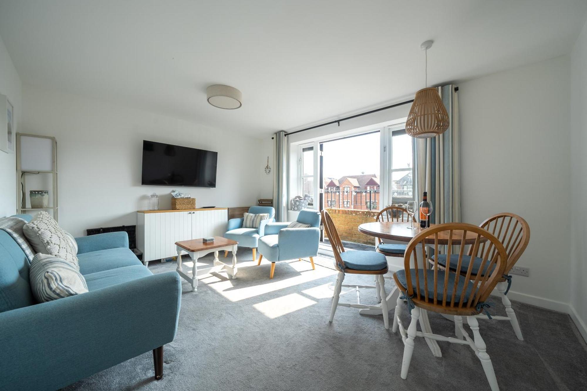 Hightide - 2 Bed With Parking, Balcony & Sea View. Apartman Swanage Kültér fotó